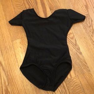 Black leotard
